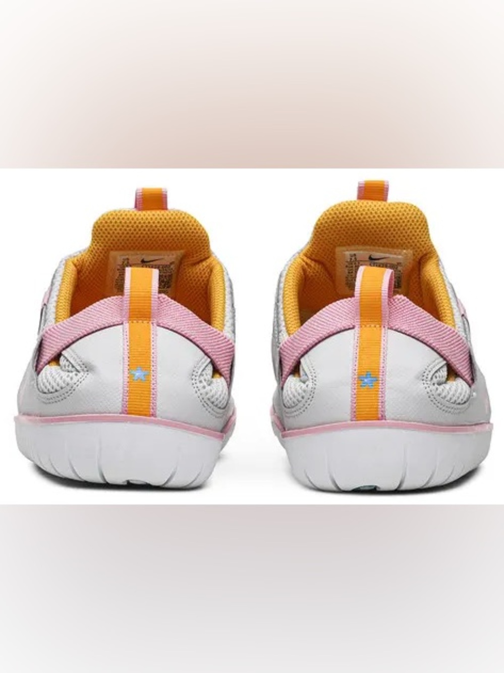 Nike Zoom pulse 11m Slip-On Sneakers with Pink and Yellow Accents - Picture 7 of 11